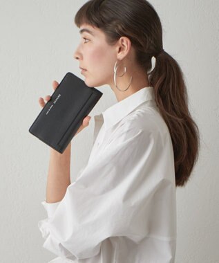 IACUCCI アバ バイカラーロングウォレット CERVO ブラック