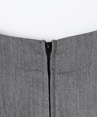 組曲 KIDS 【150-160㎝】ノワールドット ドレス グレー