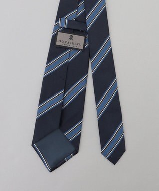 GOTAIRIKU GOTAIRIKU別注【MANTERO/マンテロ】ネクタイ_レジメンタル ネイビー系1