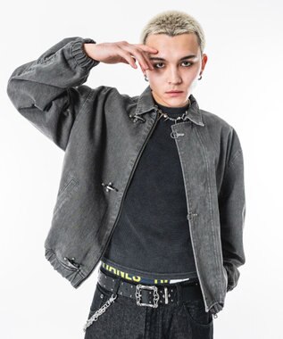 WEGO 【ユニセックス着用ITEM】ファイヤーマンジャケット グレー