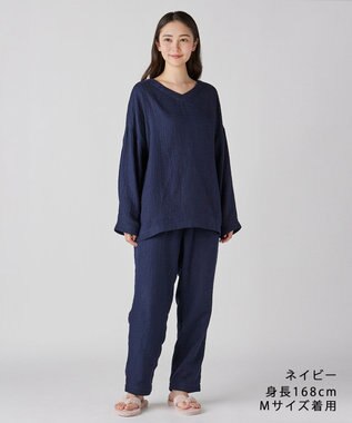 UCHINO マシュマロガーゼシンプルパジャマ ユニセックス