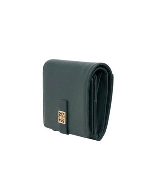 CLATHAS デフィ 内ボックス二つ折り財布 グリーン