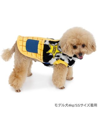 PET PARADISE ディズニー トイ・ストーリー ウッディ ジップベスト 小型犬 イエロー