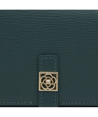 CLATHAS デフィ 内ボックス二つ折り財布 グリーン