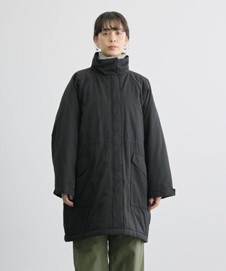 AMERICAN HOLIC 軽ポカ撥水加工オーバーサイズコート Black