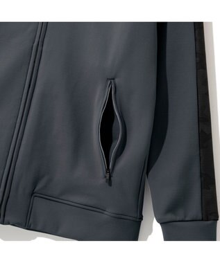 ZERO HALLIBURTON ハイブリッド スウェット ブルゾン ZHG-A4S7A 82817 グレー