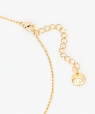 ICB パールラインネックレス ゴールド系