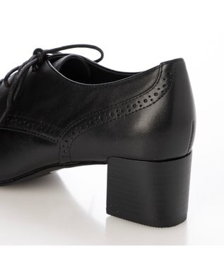 ing <ing>クラシカルレースアップシューズ ブラック