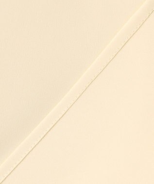 ANY SIS バンドカラーフロントタック ブラウス ライトイエロー