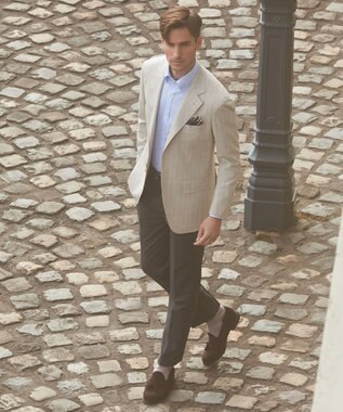 GOTAIRIKU 【Ermenegild Zegna】CROSSPLY ジャケット ベージュ系1