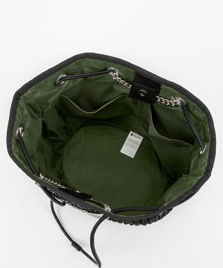 LeSportsac CHAIN CROCHET MED BUCKET/ブラッククロシェ ブラッククロシェ