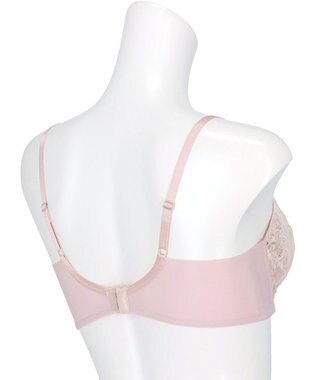 WACOAL 【ハグするブラ】 ブラジャー 体温を感知してカラダになじむ 谷間メイク 脇高設計 レディース BXB418 /ワコール ピーチ