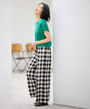 ANY L ハーフスリーブニット ケリー