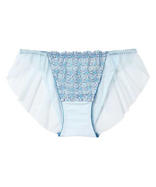  MADE WITH LIBERTY FABRIC 【綿混】レースショーツ