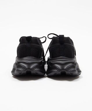 WEGO メッシュコンビ厚底スニーカー ブラック