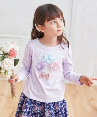 シフォンモチーフ 長袖Tシャツ / any FAM KIDS | ファッション通販