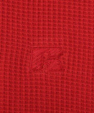 AMERICAN HOLIC 【RUSSELL】ワッフルヘンリーTシャツ Red