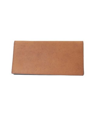 genten スクエアウォレット ラクダ革長財布 チャ