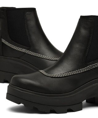 SOREL SOREL/ ジョアンフォーワード チェルシー /ソレル Black、 Bleached Ceramic