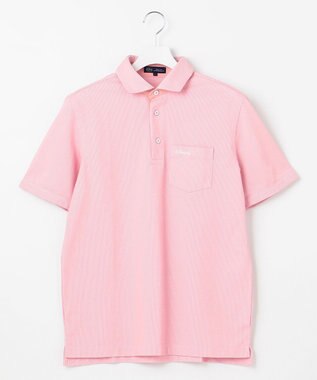 23区GOLF ギフトにもお勧め！【WEB限定】ベーシックポロシャツ ピンク系