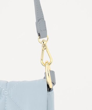 自由区 【2WAY】キルト２WAYバッグ ブルー系