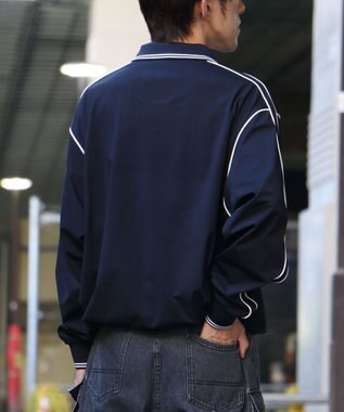 CRAFT STANDARD BOUTIQUE UVカット/イージーケア/ゲームシャツ-C Navy