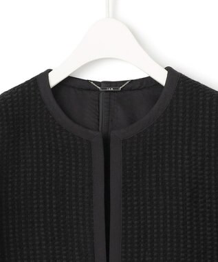 ICB Splittweed ノーカラージャケット ブラック系