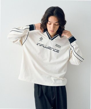 CRAFT STANDARD BOUTIQUE UVカット/イージーケア/ゲームシャツ-C Off White