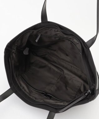 Y'SACCS コーデュロイライクナイロントート ブラック