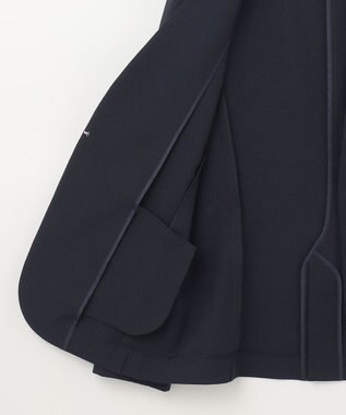 ANY SIS 【UVカット / 接触冷感 / 吸水速乾】スマートビューティストレッチ ノーカラージャケット ネイビー