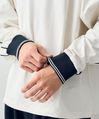 CRAFT STANDARD BOUTIQUE UVカット/イージーケア/ゲームシャツ-C Off White