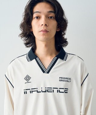 CRAFT STANDARD BOUTIQUE UVカット/イージーケア/ゲームシャツ-C Off White