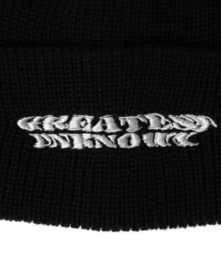 WEGO 【ユニセックス着用ITEM】ロゴショートビーニー 柄1