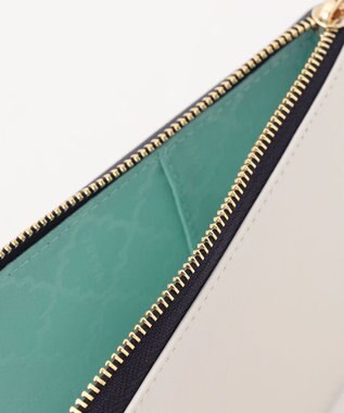 TOCCA 【ギフトにおすすめ！】PETALRIM MULTIBAG マルチバッグ ブラック×ベージュ系