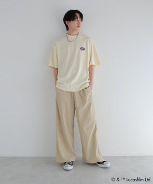 Green Parks ＳＴＡＲ　ＷＡＲＳ／グラフィック半袖ＢＩＧＴＥＥ Cream