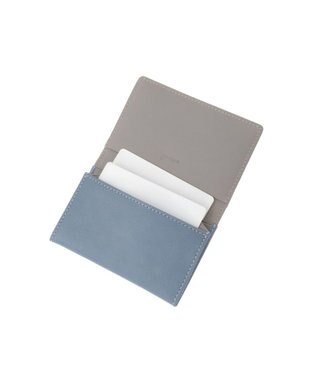 genten モルトフレスコ 名刺入れ ライトブルー