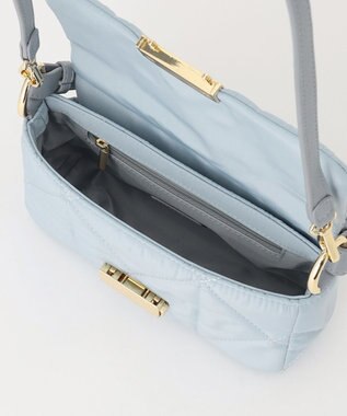 自由区 【2WAY】キルト２WAYバッグ ブルー系