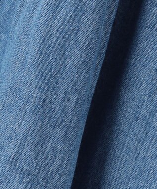 ANY KIDS ティアード デニムジャンパースカート ブルー