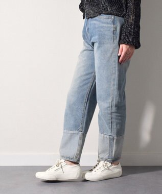 INTER-CHAUSSURES 【BUSSOLA】レースアップスニーカー アイボリー