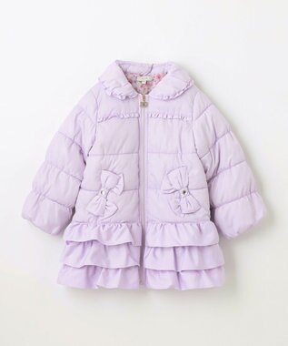ANY KIDS 【洗濯機OK】中綿プリンセスコート ラベンダー