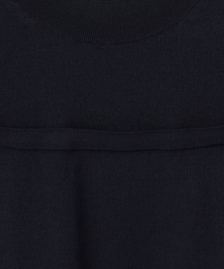 ICB 【接触冷感・UVケア・洗える】 VIS/NYハイゲージ モックネックプルオーバー ネイビー系