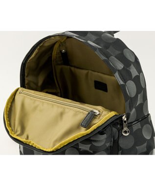 MIYABIYA La quoh with kirakaracho 南蛮七宝ベーシックプリント NEWリュック 玄(ブラック)