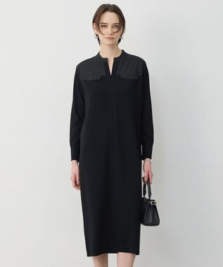  クリアレーヨンストレッチ ニットワンピース