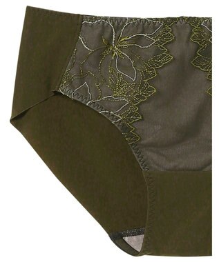 une nana cool 小さく見せるミニマイザーブラ レース ショーツ OV