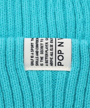 PW CIRCULUS 【UNISEX】WAVY カラーニット帽 ゴルフ ブルー系