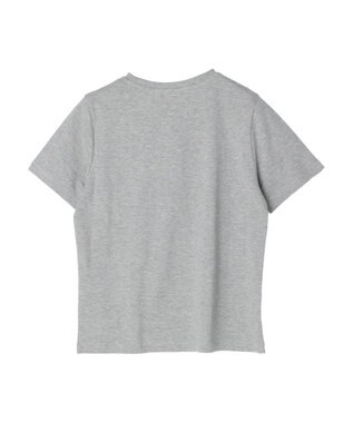 AMERICAN HOLIC Ｄａｉｌｙ！　クルーネック半袖カットプルオーバー2 Light Gray Mixture