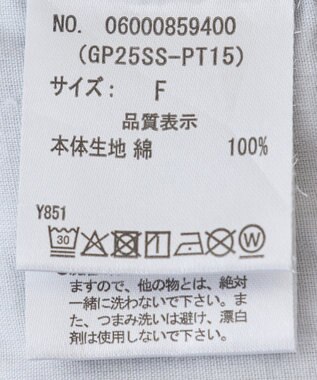 Green Parks ・ＤＯＵＢＬＥ　ＦＬＡＧＳ　ワイドデニムハーフパンツ Black