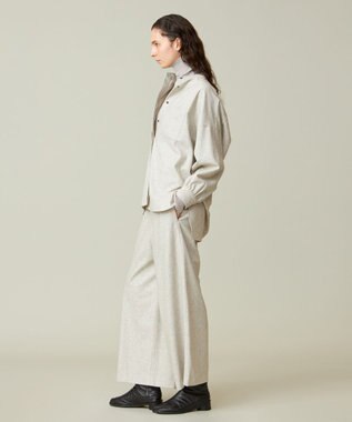 J.PRESS YORK STREET 【WOMEN】ワイドパンツ アイボリー系