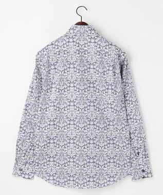 JOSEPH ABBOUD 【英国・リバティ社】リバティプリントシャツ サックスブルー系5