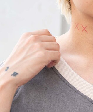 WEGO 【ユニセックス着用ITEM/MLサイズ展開】フェイクスウェードゲームT（SS） ブラック中濃色